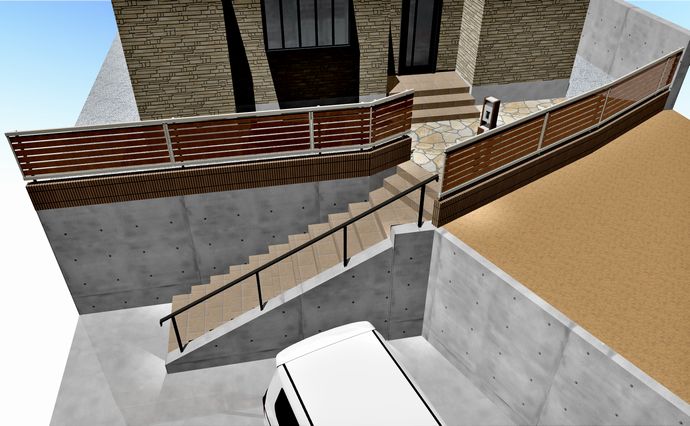 イメージパース(工事全体)